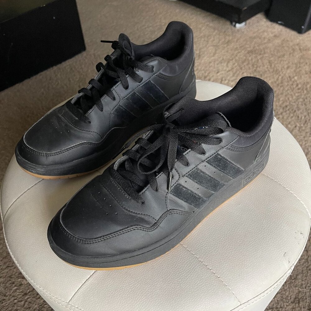 Adidas Presents Hoops Sneakers Mens Size 10.5 Black Basketball Shoes